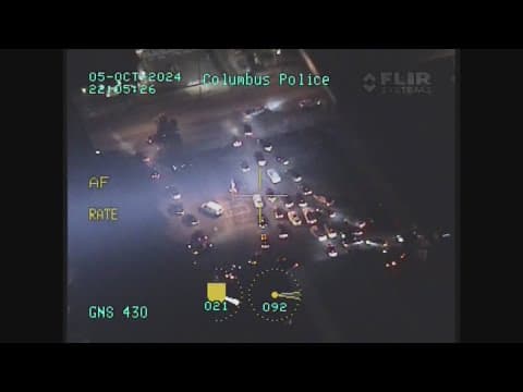 Video captures police cracking down on street racers in Columbus