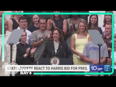 Florida Democrats pledging support for Vice President Harris ahead of 2024 election