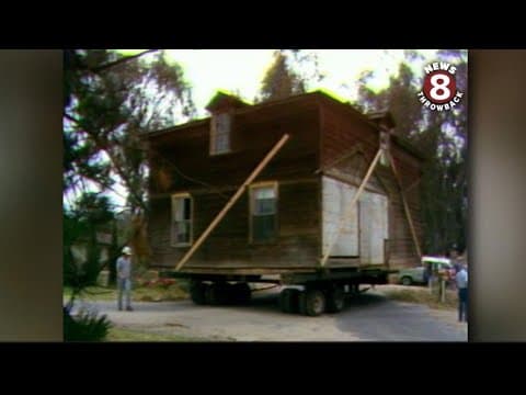 Olivenhain's 'The Germania Hotel' on the move in 1982