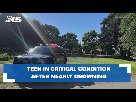 Teen in critical condition after going under water for 5 minutes at Green Lake