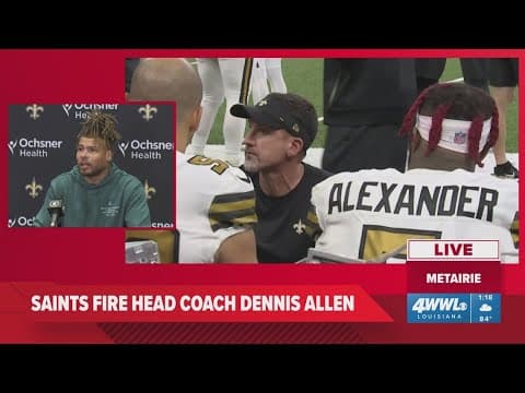 Tyrann Mathieu speaks after Saints fire Dennis Allen