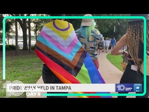 Tampa mom organizes Pride walk at Curtis Hixon Waterfront Park