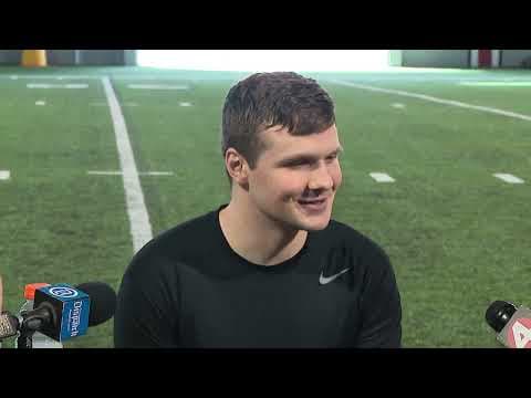 Kyle McCord talks about competing for starting quarterback job at Ohio State