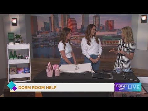 Organizing and utilizing all the space in your dorm room