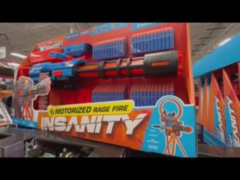Children's toy gun raises concerns over violent messaging