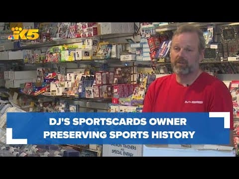 DJ's Sportcards owner making it his life's mission to preserve sports history