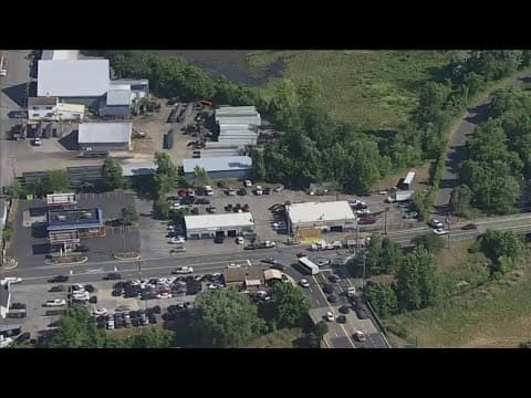 Dump truck crash in Upper Marlboro, Maryland
