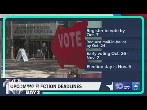 Here's when your ballot arrives for the November election