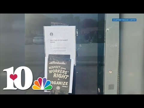 Workers at Knoxville Starbucks join national 'Strike with Pride' movement, closing down store