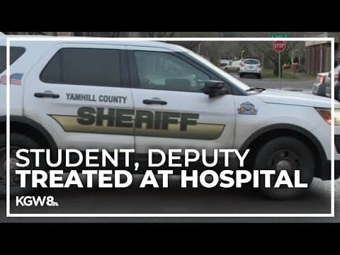 Student, deputy treated at hospital after Willamina school classroom cleared