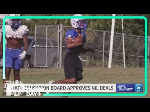 Florida Board of Education approves NIL deals for high school athletes