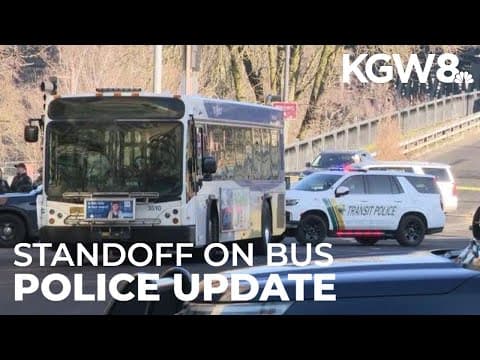 Interview: Portland police spokesman provides update on bus standoff