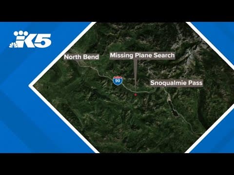 WSDOT's search for missing plane continues near Snoqualmie Pass