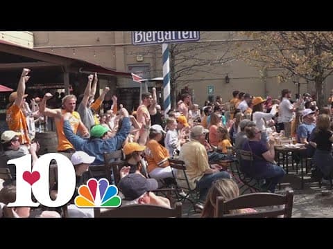 Vol fans show up on Easter as Tennessee battles Purdue