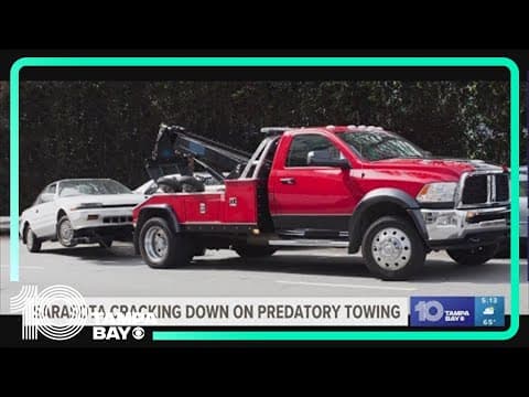 Sarasota cracking down on predatory towing