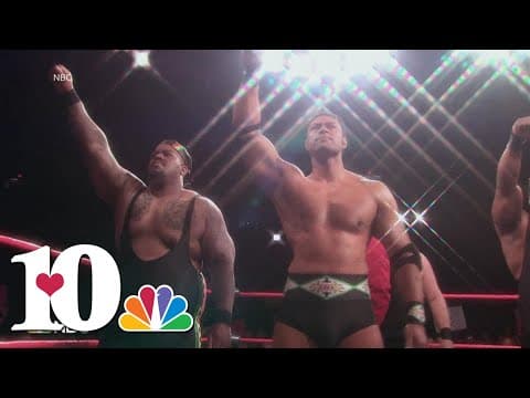 It takes a trio to play 'The Rock'