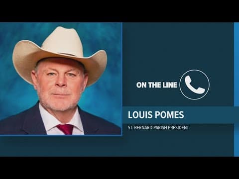 St. Bernard Parish President gives update on water concerns