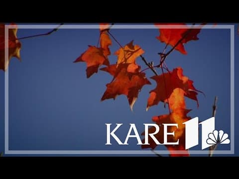 Fall colors pop along Mississippi River