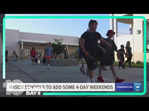 Pasco County schools looking to add some 4-day weekends