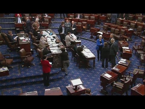 Senate works on Trump's budget bill