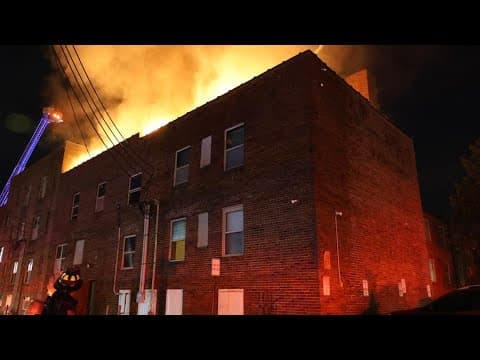 Dozens of veterans displaced after fire at downtown Indy HVAF building