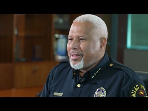 Dallas Police Chief Daniel Comeaux speaks on first 100 days in office