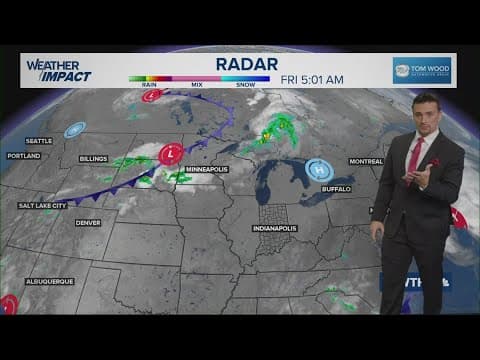 Beautiful Friday ahead of a strong fall front coming later this weekend