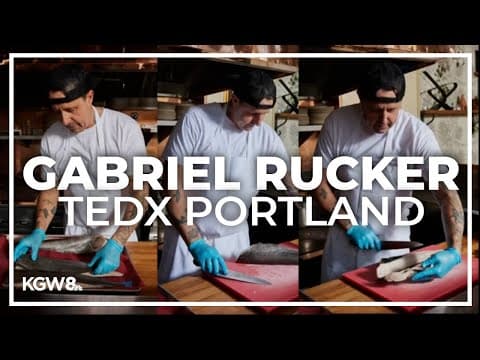 Meet Gabriel Rucker, an iconic Portland chef and owner of Le Pigeon and Canard | TEDxPortland