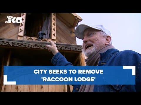 City seeks to remove 'Raccoon Lodge'