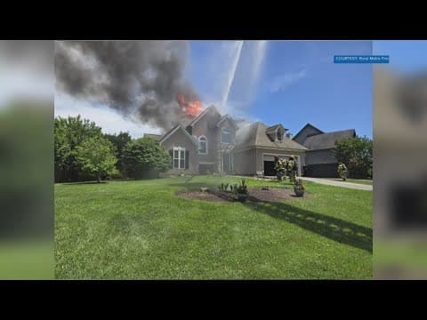 2 firefighters injured battling house fire in West Knox County, Rural Metro Fire says