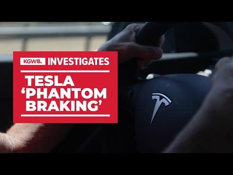 Hundreds of Tesla owners complain of unexpected 'phantom braking'