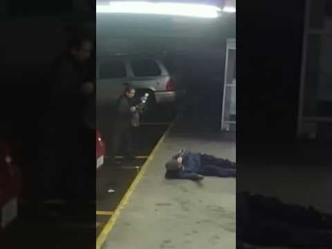 Suspect throws chunk of concrete at person’s face outside Portland store