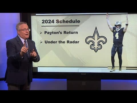 Saints 2024 schedule analysis