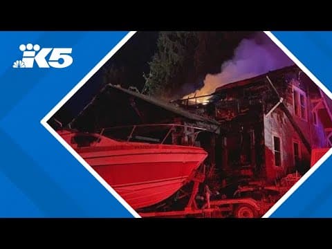 1 killed in early morning Burien house fire