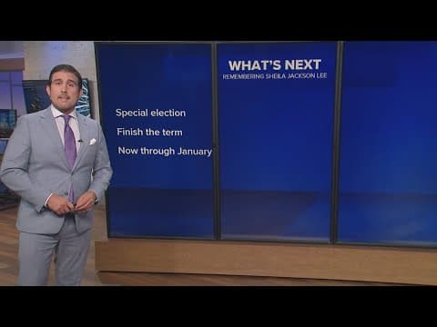 What happens to Rep. Sheila Jackson Lee's seat in Congress?