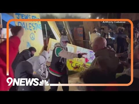 Violence, chaos erupt on campuses as protesters and counter-protesters clash over the war in Gaza