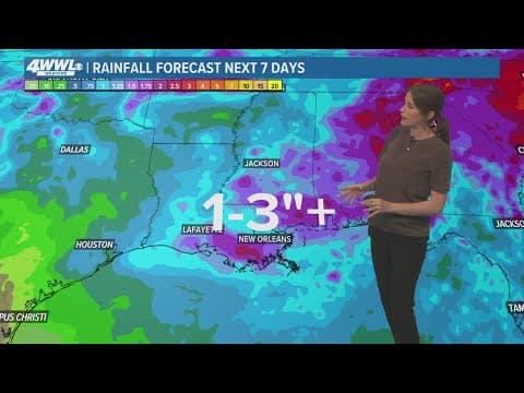 New Orleans Weather: Midsummer heat and a few storms around