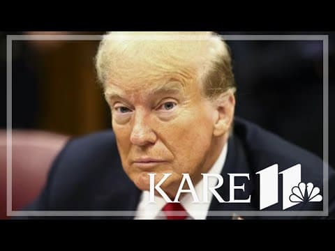 Jury deliberations underway in Trump hush money trial