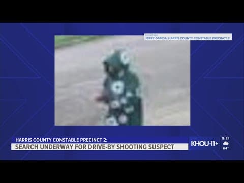 Search underway for drive-by shooting suspect, Pct. 2 says