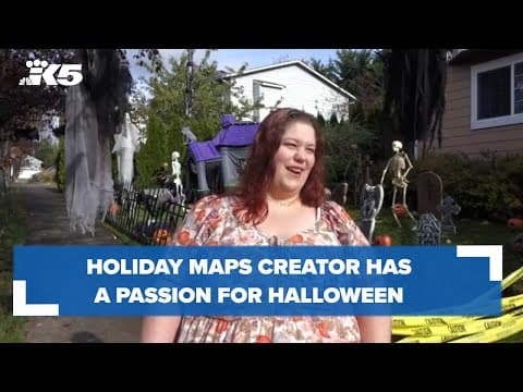 Snohomish County Holiday Maps creator has a passion for Halloween