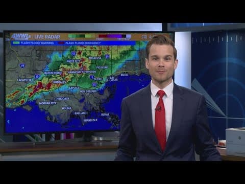 New Orleans Weather: Rain and storms in the weekend forecast