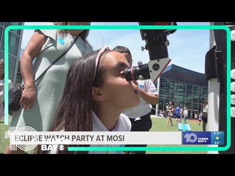 MOSI hosts eclipse watch party in Tampa
