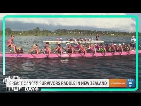 Tampa Bay area breast cancer survivors team up to compete in dragon boat festival