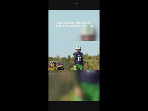 Took One for the Shot 🎥🏈