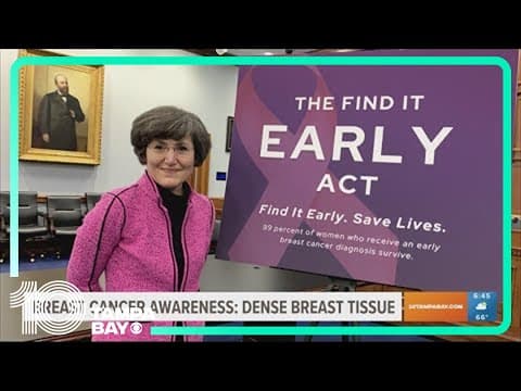 Breast cancer survivor draws awareness to dense tissue