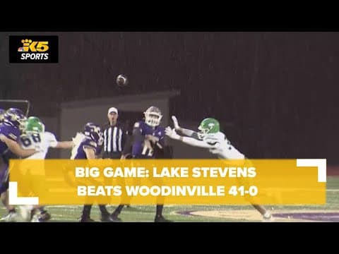 Big Game: Lake Stevens beats Woodinville 41-0