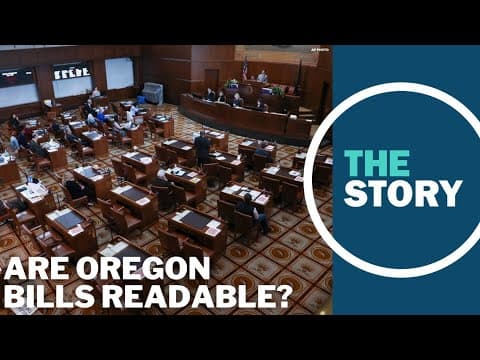 Republicans cite Oregon's arcane legislative readability standards for walkout
