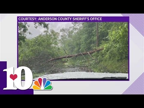 ACSO: Part of Clinton road temporarily closed due to a mudslide, another closed due to downed trees