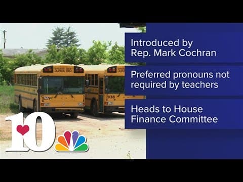 TN bill protecting employees in schools who refuse to use preferred pronouns advances in House