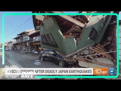 At least 48 dead in Japan after powerful earthquakes